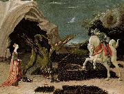 UCCELLO, Paolo St George and the Dragon (mk08) France oil painting artist